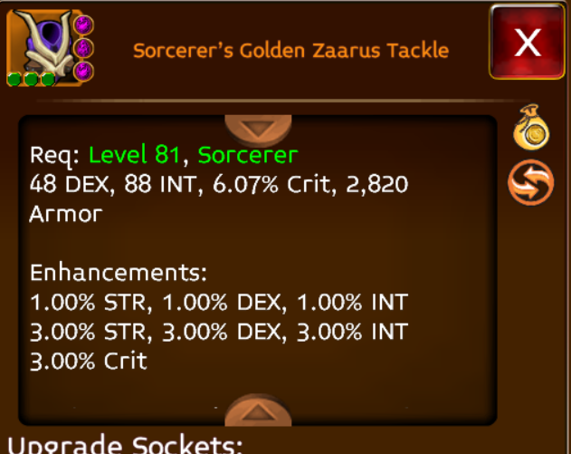 Name:  Mage Zaarus Armor 4%ALL 3%Crit.PNG
Views: 70
Size:  157.0 KB
